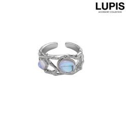 モダンアートメタルリング