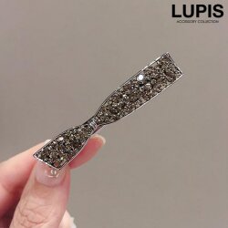 パヴェリボンヘアクリップ