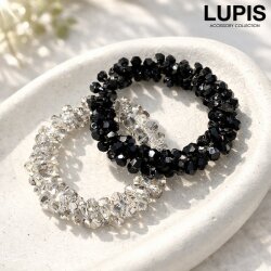 ビジューヘアゴム