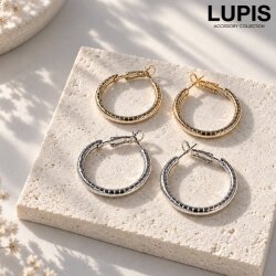 モードラインフープピアス