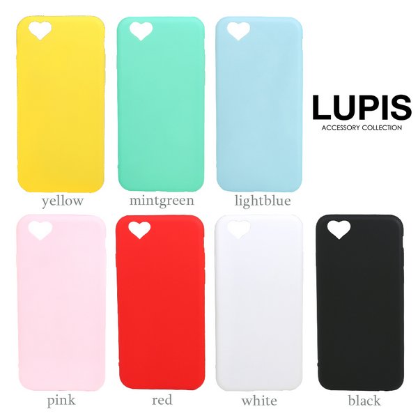ハートカメラホールiPhone用ケース【iPhone6・iPhone6s・iPhone7