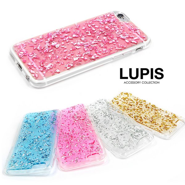 ラメクリアiPhone用ケース【iPhone6・iPhone6s・iPhone7・iPhone8