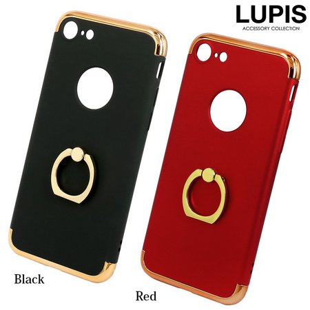 グロッシーカラーフィンガーリングiPhone用ケース【iPhone7