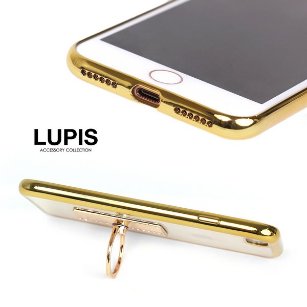 ラインストーンフィンガーリングiPhone用ケース【iPhone7・iPhone8