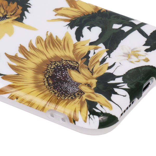 ひまわりプリントiPhone用ケース【iPhoneX・iPhoneXS・iPhone11