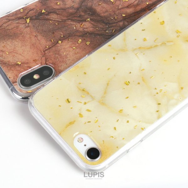 マーブル×ゴールドリーフiPhoneケース【iPhone7・iPhone8・iPhoneSE(第