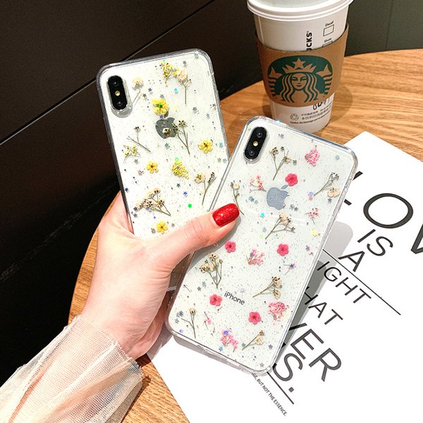 ドライフラワーiPhoneケース【iPhone12・iPhone12Pro】 - 激安手帳型