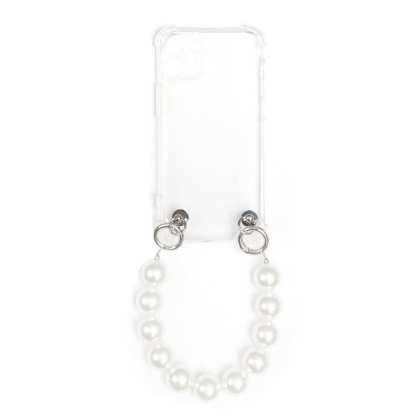 BIGパールチェーンiPhoneケース【iPhone12・iPhone12mini・iPhone15