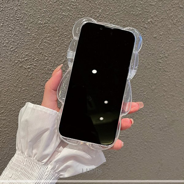 familiar ☆ルクアイーレ限定iPhone15クリアケース　完売品 スマホケース iphone 15ケース 14ケース 15pro 15plus 15promax