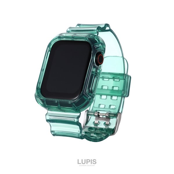 クリアカラーAppleWatchバンド【38mm・40mm・41mm】 - iphone