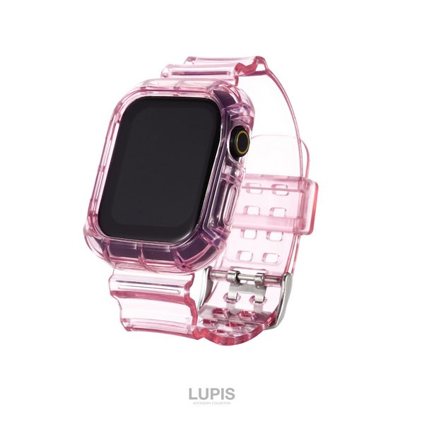 クリアカラーAppleWatchバンド【38mm・40mm・41mm・42mm】 - iphone