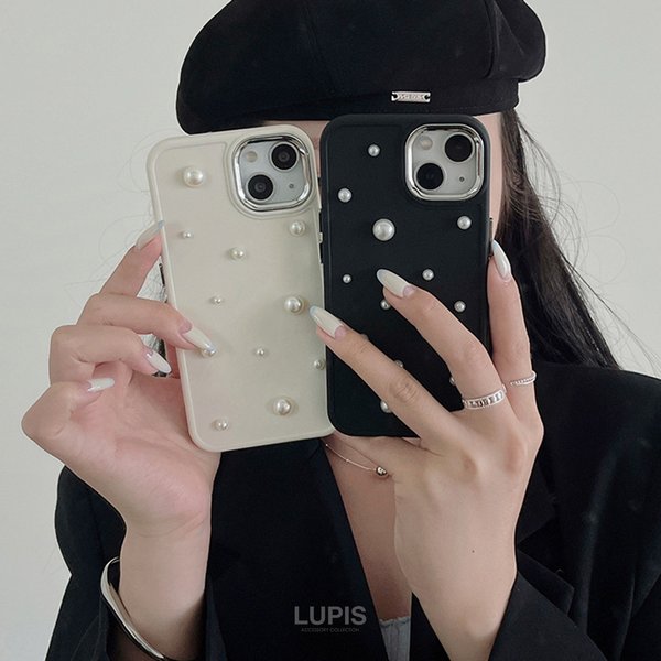 ドットパールiPhoneケース【iPhone14・iPhone15】 - iphoneケースを