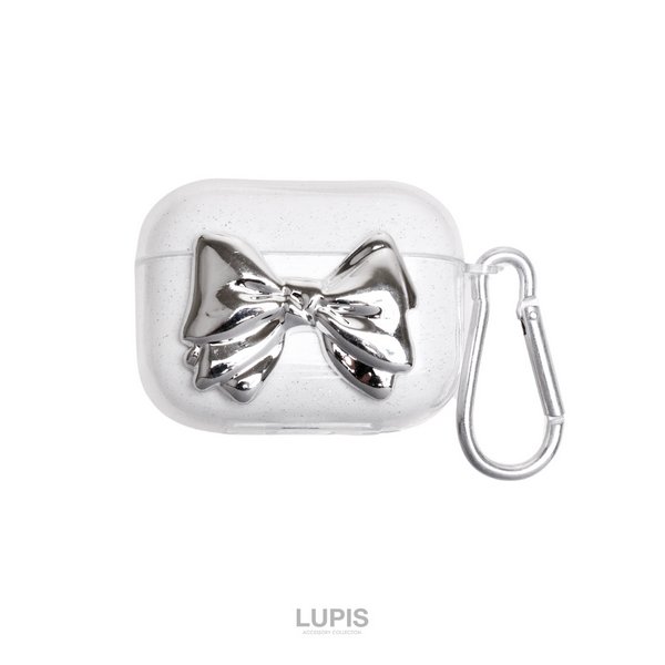 メタルリボンAirPodsケース【AirPods・AirPods2・AirPodsPro・AirPods3