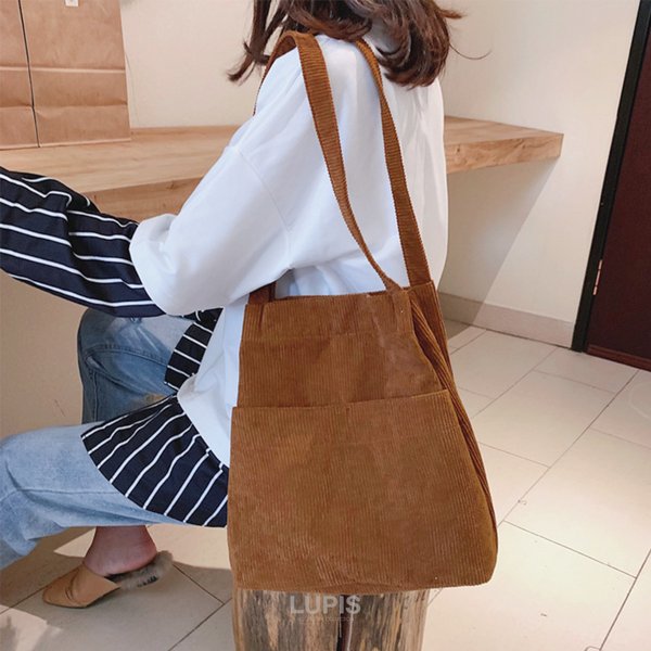 Her lip to コーデュロイ トートバッグ セール】 【Leeコラボ】コーデュロイ デイリートート （トート