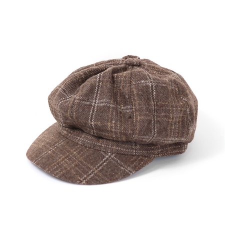 チェック柄キャスケット - 帽子・キャスケットを激安で通販販売