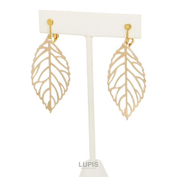 ゴールドリーフイヤリング | 激安イヤリングの通販販売 - ルピス(LUPIS)