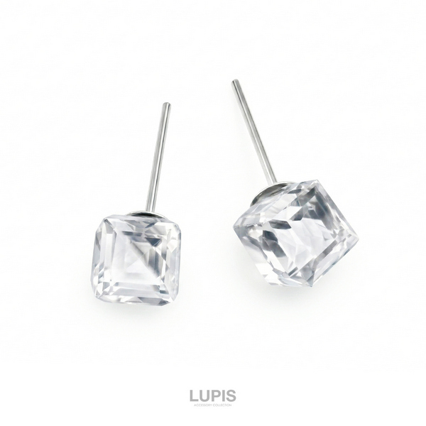 キューブモチーフピアス| 激安ピアスの通販販売 - ルピス(LUPIS)