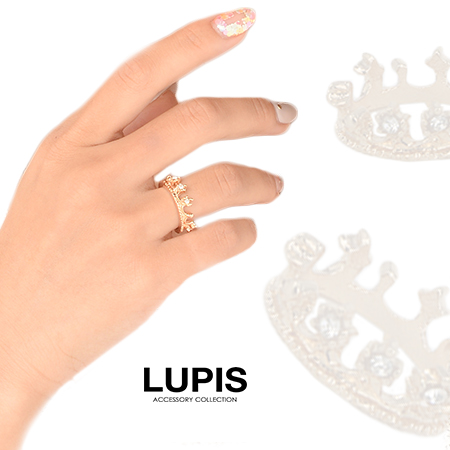 王冠ゴールドリング - リング（指輪）を激安で通販販売 | プチプラ