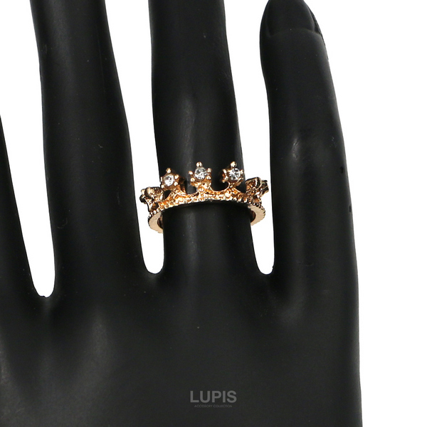 王冠ゴールドリング - リング（指輪）を激安で通販販売 | プチプラ