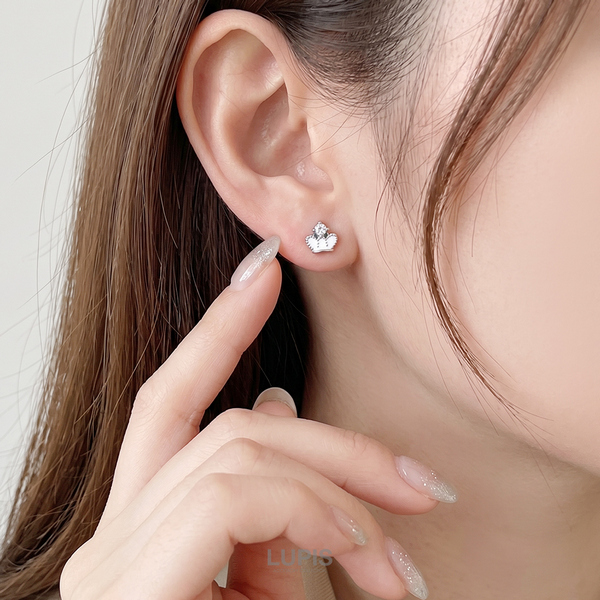 プチクラウンストーンマグネットピアス | 激安イヤリングの通販販売