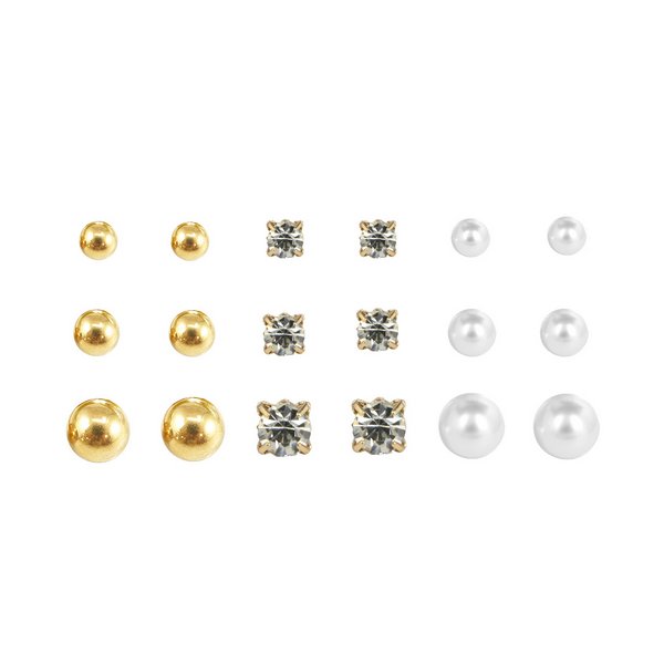 ピアス まとめ売り ビズー公式】ロードクロサイト PT K18(18金) ピアス(片耳