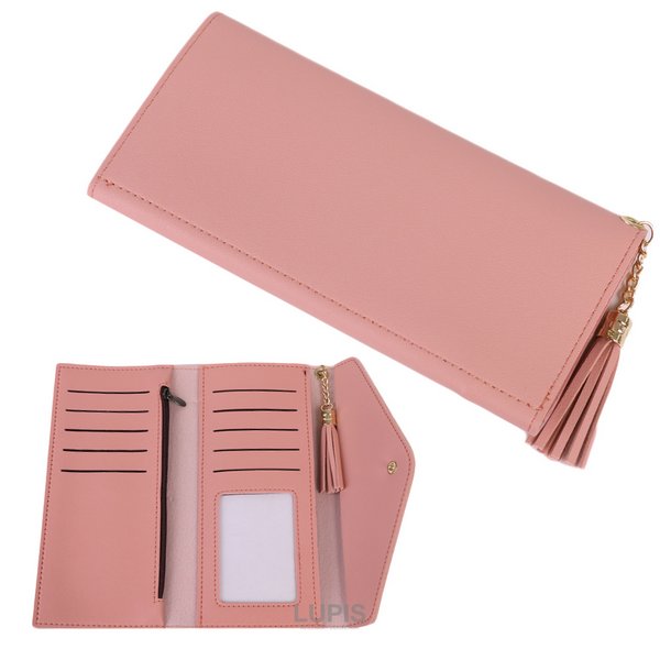 タッセル三つ折り長財布 - バッグ・ポーチ・財布を激安で通販販売