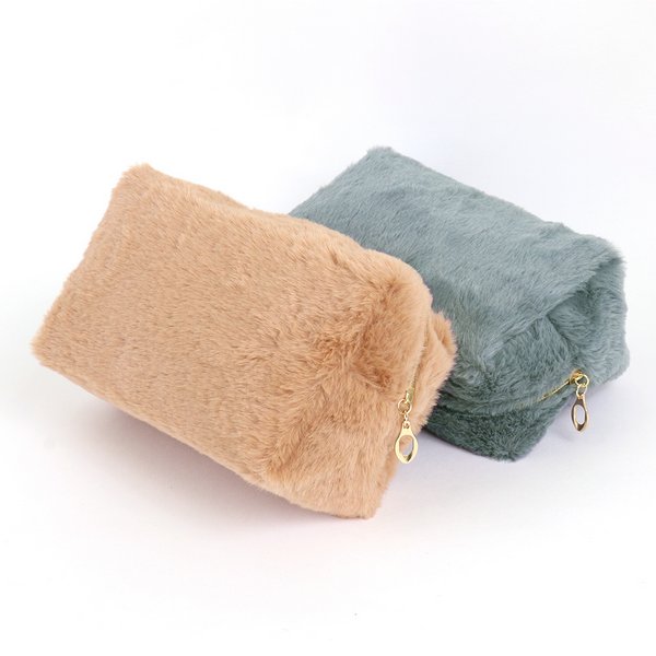 スクエアファーポーチ - バッグ・ポーチ・財布を激安で通販販売