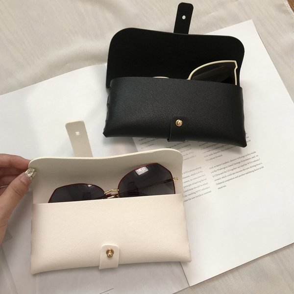レザー調シンプルメガネケース - 激安伊達メガネの通販販売 | プチプラ