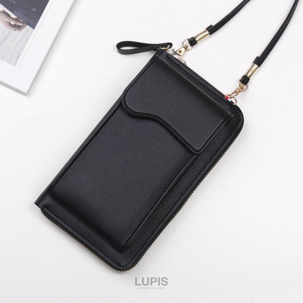 スマホポケット付きお財布ショルダー - バッグ・ポーチ・財布を激安で