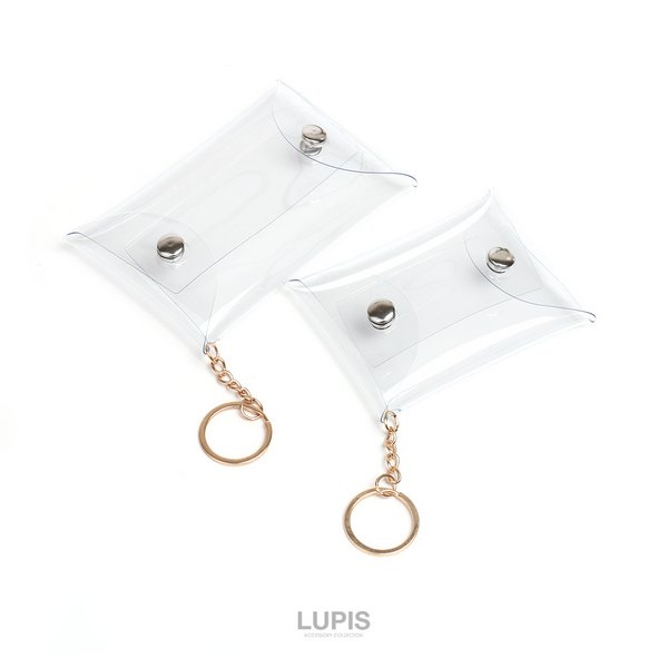 キーホルダーポーチ クリアポーチキーホルダー - バッグ・ポーチ・財布を激安で通販販売