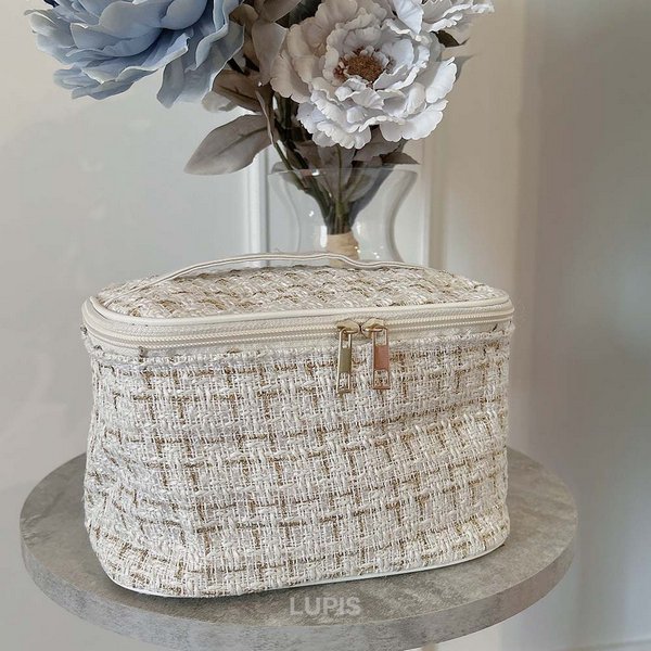 ツイードコスメポーチ - バッグ・ポーチ・財布を激安で通販販売