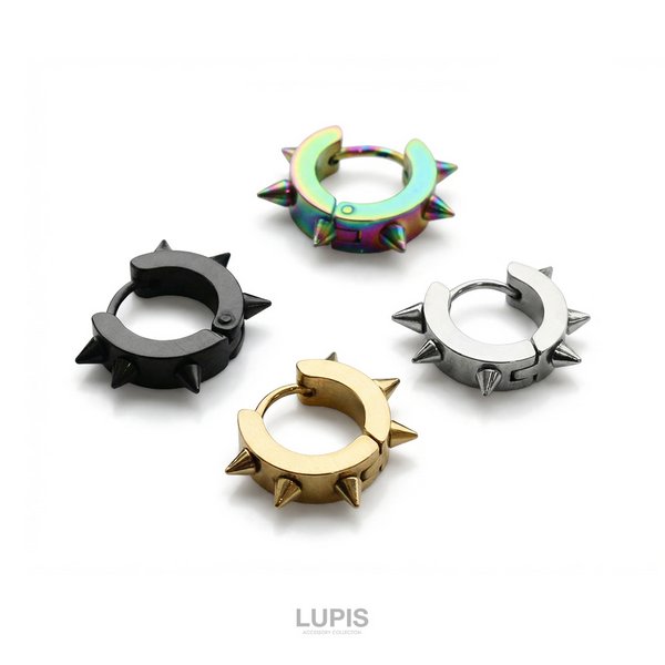 18G】ニードルリングフープピアス/ボディピ/軟骨ピアス/ジュエル