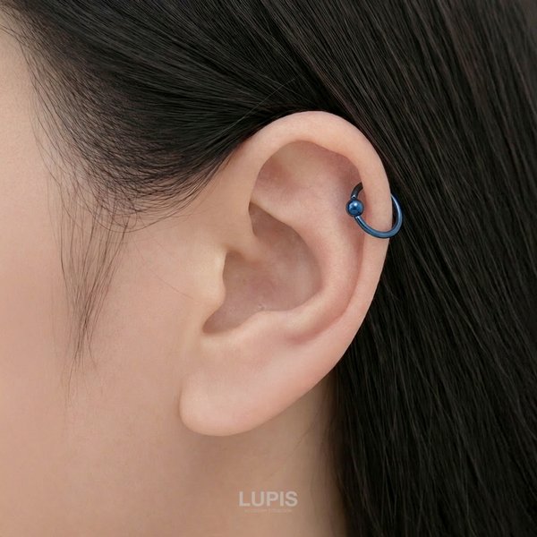 16G】シンプルカラーキャプティブビーズリングボディピアス /ボディピ