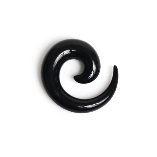 14G～00G】アクリルスパイラルボディピアス・拡張器/拡張器