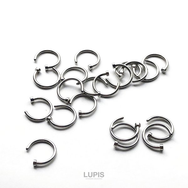 18G・20G】ダンベルボールノストリルリングボディピアス・鼻ピアス