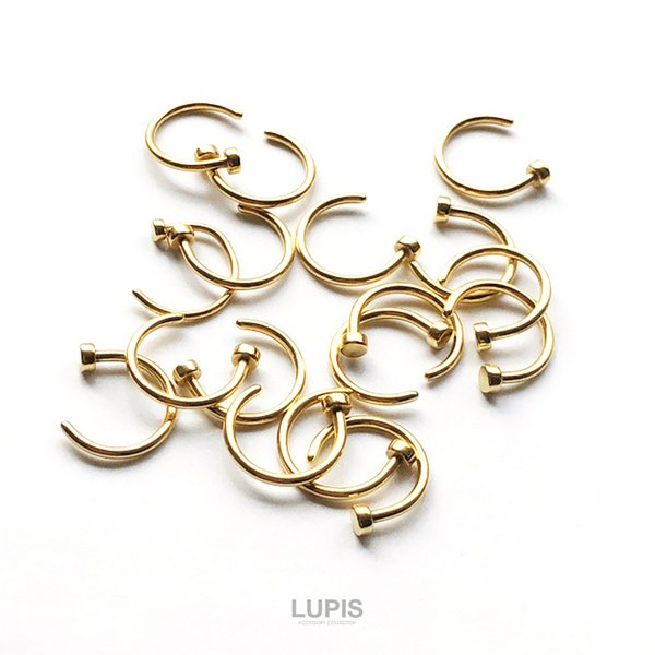 高ページ ピアスまとめ売り 18G・20G】ダンベルボールノストリルリングボディピアス・鼻ピアス