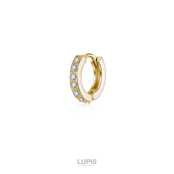 極美品　e.m.　イーエム　ジルコニア　フープ　ピアス　ルビー　アクセサリー 20G】キュービックジルコニアフープピアス - ボディピアスを激安