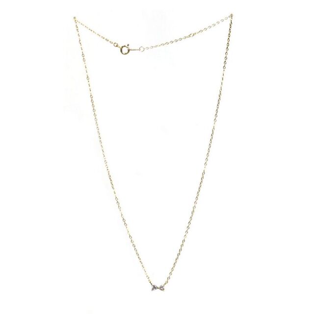 リボンとハートモチーフのネックレスセット a4c9836878798e9f42bf95789f0f14