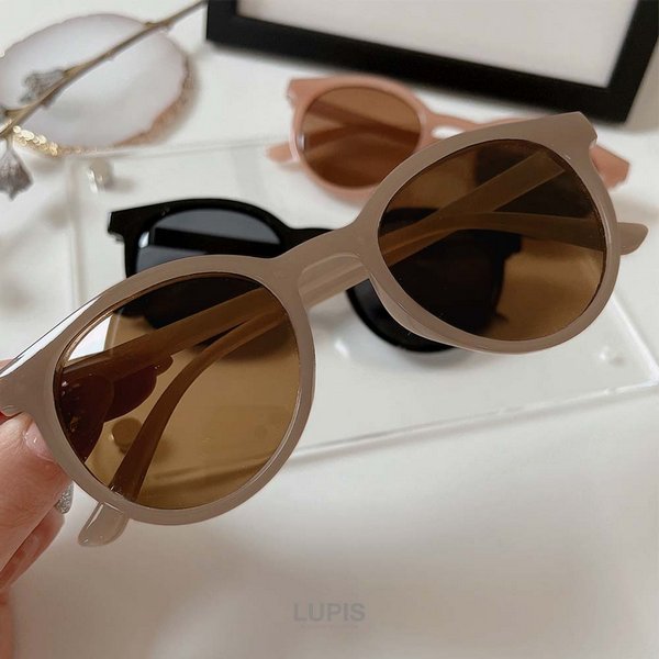 ニュアンスカラーフレームボストンサングラス - 激安サングラスの通販