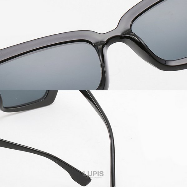 モノトーンスクエアフォックスサングラス - サングラスを激安で通販