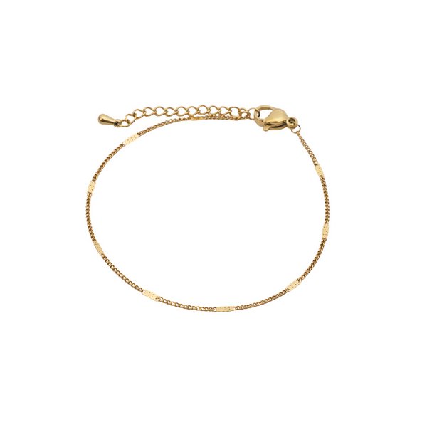 金属アレルギー対応 316L】ステーションステンレスブレスレット