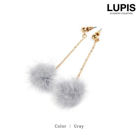 ロングチェーンファーピアス | 激安ピアスの通販販売 - ルピス(LUPIS)