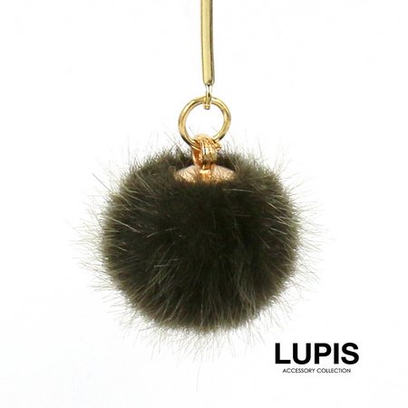 パール×ファーボールロングピアス | 激安ピアスの通販販売 - ルピス(LUPIS)