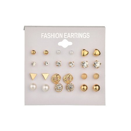 ワンポイントデザインピアスセット| 激安ピアスの通販販売 - ルピス(LUPIS)