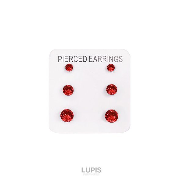 シンプルストーン樹脂ピアスセット | 激安ピアスの通販販売 - ルピス