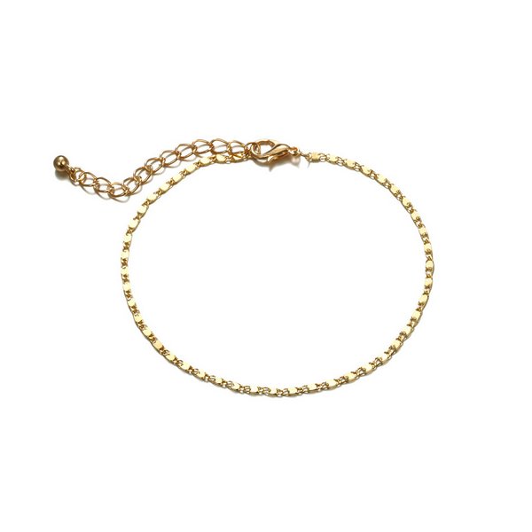 ゴールドビーズ2連アンクレット 楽天市場】アンクレット ゴールド（ペアアクセサリー