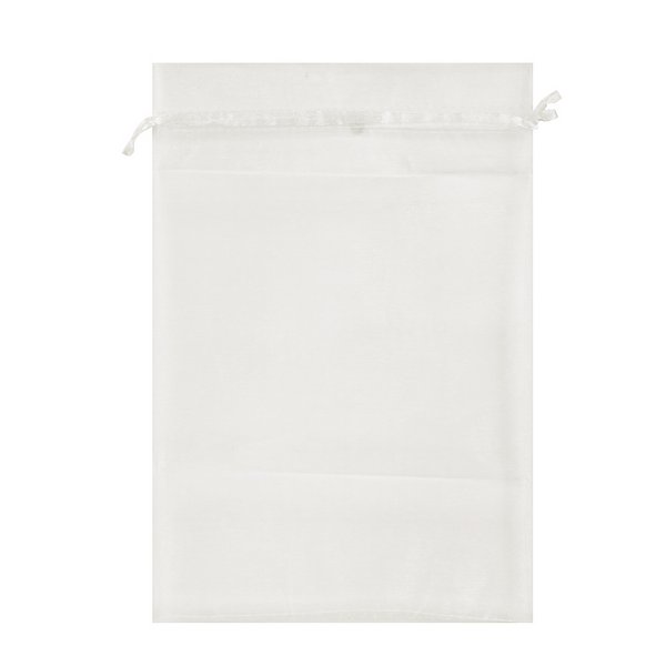 オーガンジー巾着袋・ラッピング袋【L】 - ラッピング・巾着袋を激安で