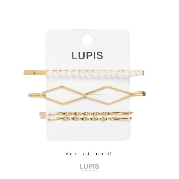 パール×ゴールドヘアピンセット - ヘアアクセサリーを激安で通販販売
