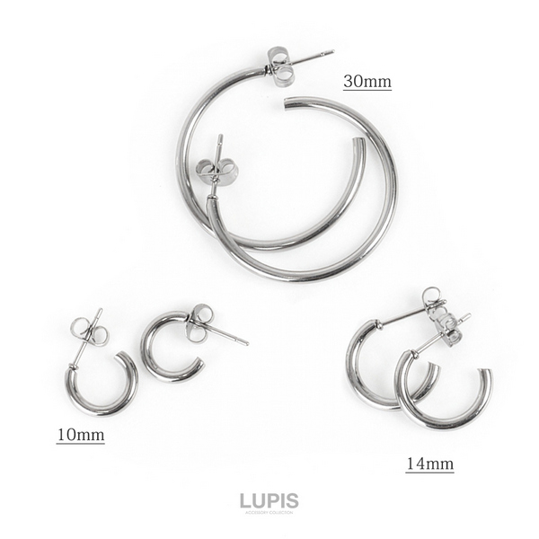 チタンフープピアス | 激安ピアスの通販販売 - ルピス(LUPIS)