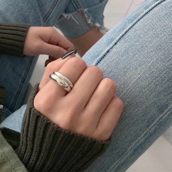 シックプレーンリング - リング（指輪）を激安で通販販売 | プチプラ